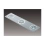 Italux DOWNLIGHTS MQ71815-3B Вградено спот светило 3x1W/LED