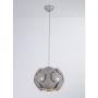 Italux SANTINA GREY P0317-01S-U1GM Висяща лампа 1x26W/E27