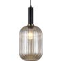 Italux ANTIOLA PND-5588-1L-BK+AMB Висяща лампа 1x40W/E27 IP20