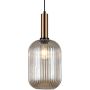Italux ANTIOLA PND-5588-1L-BRO+AMB Висяща лампа 1x40W/E27 IP20