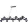 Italux CABELLA PND-5252-A-25-CH+SMK Висяща лампа 25x28W/G9 IP20