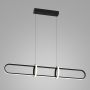 Italux CERRILA PND-29772750-1A-BK Висяща лампа 1x31,2W/LED 3000K 1300LM IP20