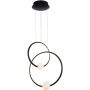 Italux LOZANNA PND-20112035-2B-BL Висяща лампа 2+2x44,8W/LED 3000K 2420LM IP20