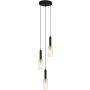 Italux PEROLA PND-43309-3 BK+BR Висяща лампа 3x40W/E14 IP20