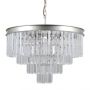 Italux VERDES PND-44372-8A-SLVR-BRW Висяща лампа 8x40W/E14 IP20