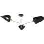 Dar Lighting SEBASTIAN SEB0322 Таванна лампа 3x40W/E14
