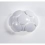 Italux SANTINA WHITE W0317-01A-T5E0 Светильник за стена 1x26W/E27