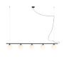 Aldex BERYL GLASS 5 1006F1 Висяща лампа 5x40W/E14 IP20