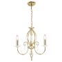 Elstead Lighting AEGEAN AG3-POL-BRASS Люстра 3x60W/E14