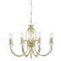 Elstead Lighting AEGEAN AG8-POL-BRASS Люстра 8x60W/E14