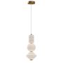 Elstead Lighting Bijou ALM-BIJOU-P3-GD Висяща лампа 1x20W/LED 3000K 1060lm IP20