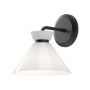Elstead Lighting Halston ALM-HALSTON-1WB-BK Светильник за стена 1x40W/E14 IP20