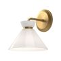 Elstead Lighting Halston ALM-HALSTON-1WB-GD Светильник за стена 1x40W/E14 IP20