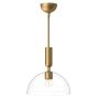 Elstead Lighting Jude ALM-JUDE-P-GD-CL Висяща лампа 1x60W/E27 IP20