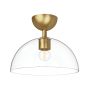 Elstead Lighting Jude ALM-JUDE-SF-GD-CL Таванна лампа 1x60W/E27 IP20