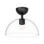 Elstead Lighting Jude ALM-JUDE-SF-MB-CL Таванна лампа 1x60W/E27 IP20