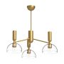 Elstead Lighting Jude ALM-JUDE3-GD-CL Люстра 3x60W/E27 IP20