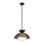 Elstead Lighting Perth ALM-PERTH-P-BK Висяща лампа 1x60W/E27 IP20