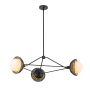 Elstead Lighting Perth ALM-PERTH3-BK Люстра 3x40W/E14 IP20