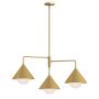 Elstead Lighting Remyck ALM-REMYCK3-GD Люстра 3x60W/E27 IP20