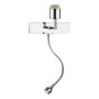 Dar Lighting AMALFI AMA0750 Рамо за стенен фиксатор 1x60W/E27+1x1W/LED IP20