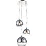 AZzardo SILVER BALL AZ4750 Висяща лампа 3x40W/E27
