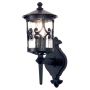Elstead Lighting HEREFORD BL10-BLACK Светильник за стена 1x60W/E27 IP23