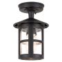 Elstead Lighting HEREFORD BL21A-BLACK Таванен светилник 1x60W/E27 IP43