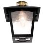 Elstead Lighting YORK BL6C-BLACK Таванен светилник 1x60W/B22 IP20