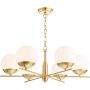 Dar Lighting Bombazine BOM0635 Люстра 6x40w/e14