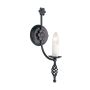 Elstead Lighting BELFRY BY1-BLACK Светильник за стена 1x60W/E14