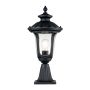 Elstead Lighting Chicago CC3-S-BK Стойка лампа 1x60W/E27 IP44