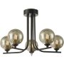 Dar Lighting Cradle CRA5422-01 Таванна лампа 5x25w/g9 ip20