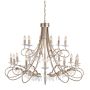 Elstead Lighting CHRISTINA CRT18-SIL-GOLD Люстра 18x60W/E14