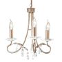 Elstead Lighting CHRISTINA CRT3-SILVER-GOLD Люстра 3x60W/E14