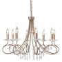 Elstead Lighting CHRISTINA CRT8-SILVER-GOLD Люстра 8x60W/E14