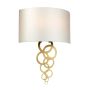 Elstead Lighting Curtis CURTIS-LARGE-AB Светильник за стена 2x60W/E27