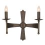 Elstead Lighting CROMWELL CW2-OLD-BRZ Светильник за стена 2x60W/E14