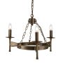 Elstead Lighting CROMWELL CW3-OLD-BRZ Люстра 3x60W/E14