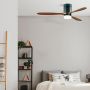 Zambelis CEILING FAN 19144 Вентилатор 15W/led 3000K, 4000K, 6000K 1500lm IP20