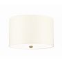 Designer’s Lightbox Fletcher DL-FLETCHER14-3LT-IV-AB Таванен светилник 3x60W/E27