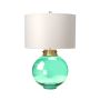 Elstead Lighting KARA DL-KARA-TL-GREEN Масичка лампа 1x60W/E27