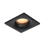Italux Naru DL-61903-IP44-BK Вградено спот светило 1x10W/GU10 IP44