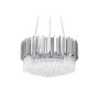 King Home IMPERIAL SILVER DW-D5688S.SILVER Висяща лампа 12x40W/E14 IP20