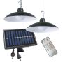 Eko Light SATURN EKO9151 Слънчева лампа 2x12W/LED 4000K 150lm IP44