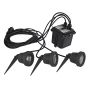 Novolux FOCUS 113B-G23X1B-02 Градински фар 3x50W/GU5,3/MR16 IP68