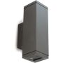 Novolux SETH 398C-L02G9B-04 Светильник за стена 2x8.7W/LED 4000K 1120LM IP65