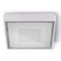 Novolux VIENA SQUARE 569C-L0105B-01 Таванен светилник 1x4,3W/LED 400LM IP65