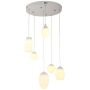 Maxlight MULTI6 P0249 Висяща лампа 6x5w/led 3000k 2040lm ip20