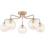 Dar Lighting Feya FEY0563-25 Таванна лампа 5x40w/G9 ip20